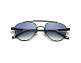 EAGLE SUN NOIR/VERRE BLEU