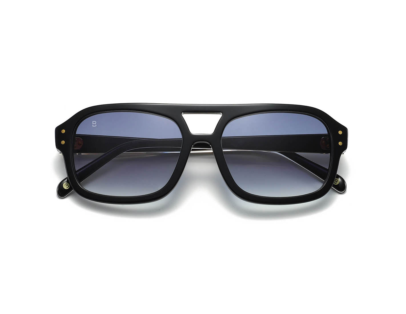 LENOX SOLAIRE NOIR/VERRE BLEU