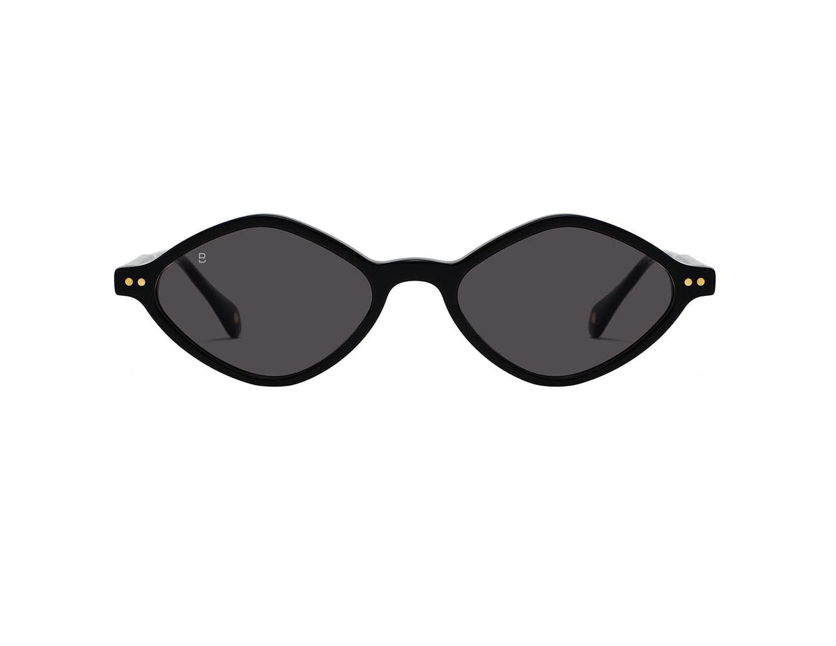 AURA SOLAIRE NOIR/VERRE GRIS