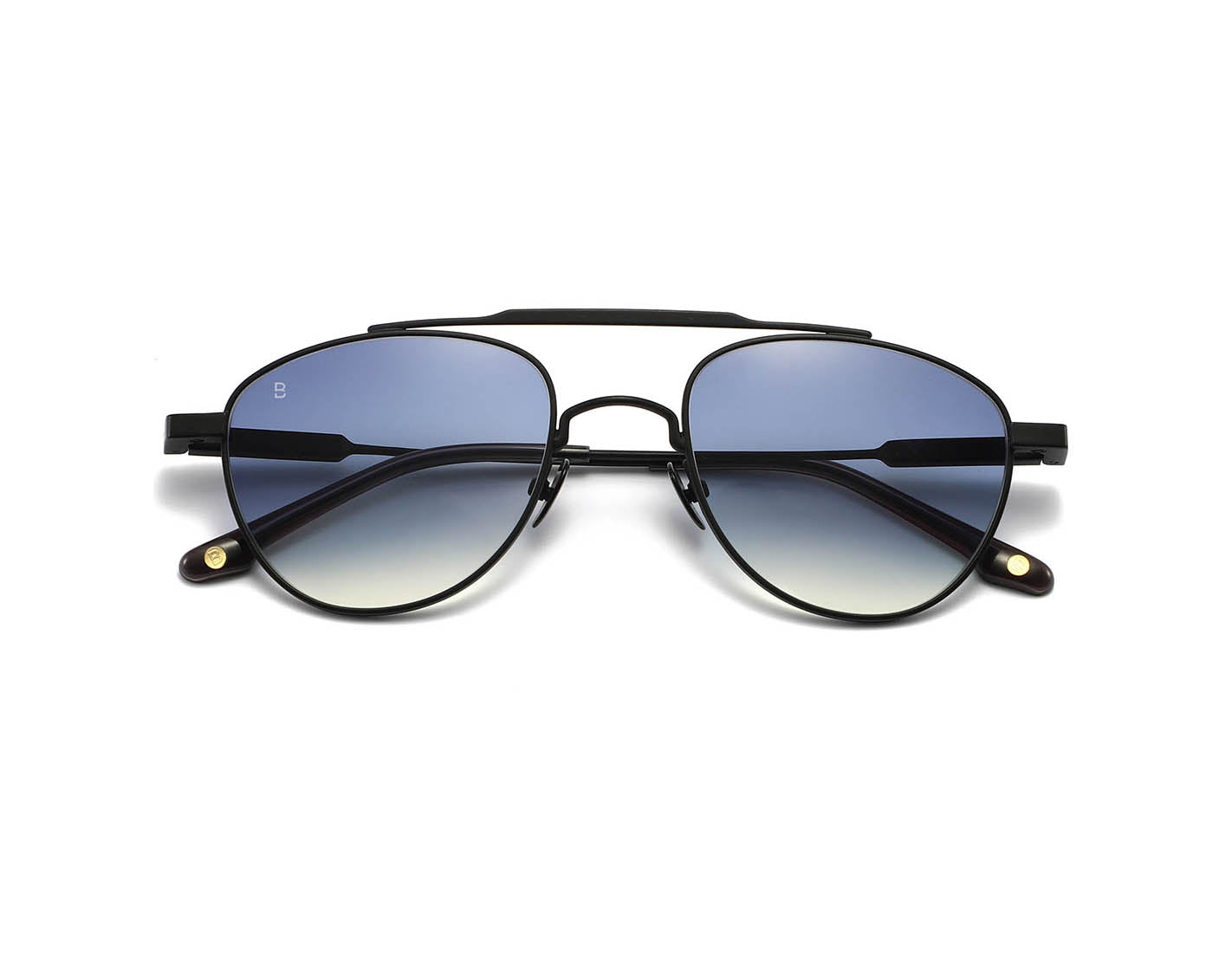 EAGLE SUN NOIR/VERRE BLEU