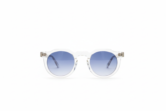 Crystal Clear Round — Front Pure White